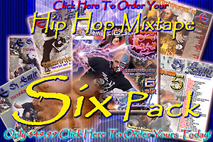 Hip Hop Mixtape six Pack Savings Offer